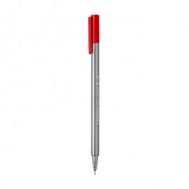 STYLO TRIPLUS FINELINER STAEDTLER ROUGE - 1