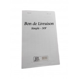 CARNET BON DE LIVRAISON...