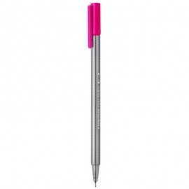 STYLO TRIPLUS FINELINER MAGENTA STAEDTLER ROSE - 1