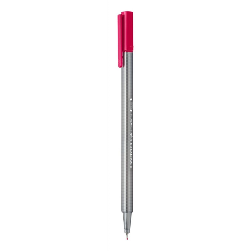 STYLO TRIPLUS FINELINER ROSE FONCE STAEDTLER - 1