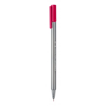 STYLO TRIPLUS FINELINER ROSE FONCE STAEDTLER - 1