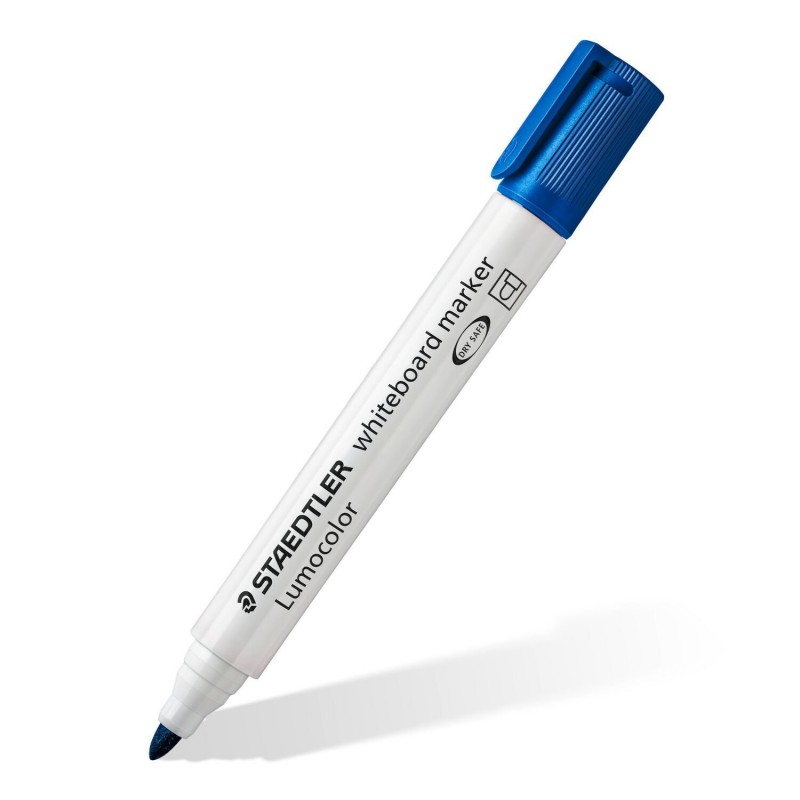 MARQUEUR TABLEAU LUMOCOLOR STAEDTLER BLEU - 1