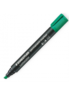 MARQUEUR PERMANENT LUMOCOLOR STAEDTLER VERT - 1