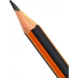 Paquet de 12 crayons en bois HB
