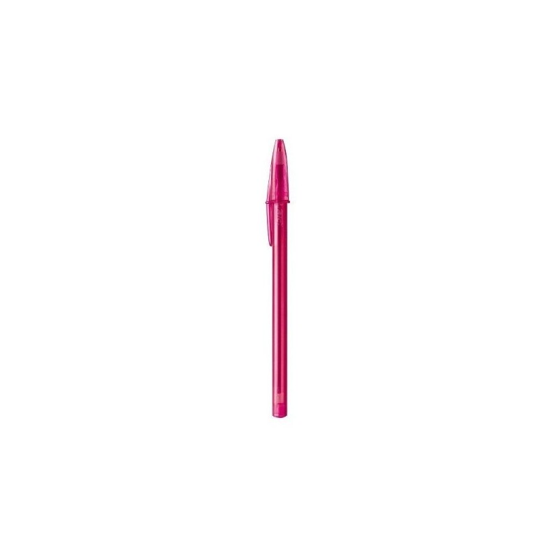 STYLO A BILLE BIC FIFTY FASHION ROSE PAQUET DE 12 - 1