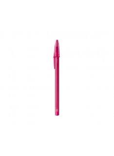 STYLO A BILLE BIC FIFTY FASHION ROSE PAQUET DE 12 - 1