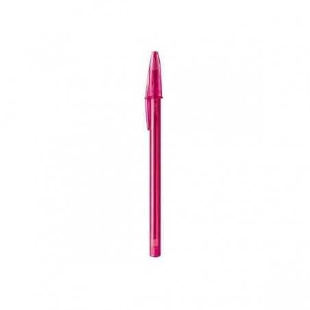 STYLO A BILLE BIC FIFTY FASHION ROSE PAQUET DE 12 - 1