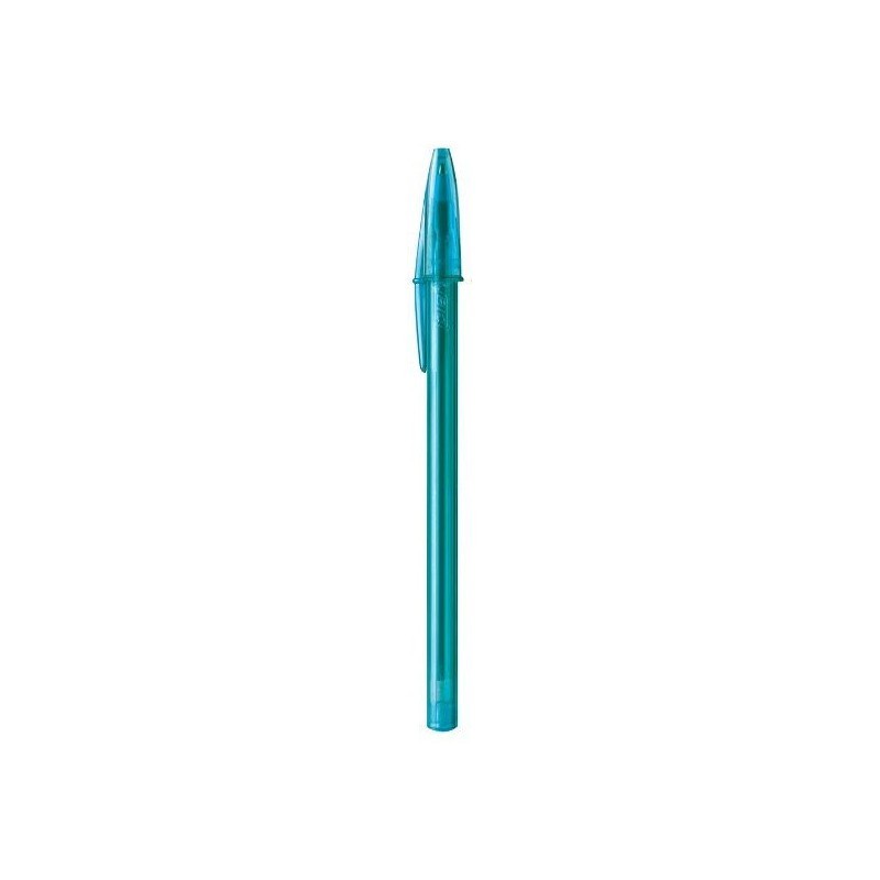 STYLO A BILLE BIC FIFTY FASHION TURQUOISE PAQUET DE 12 - 1