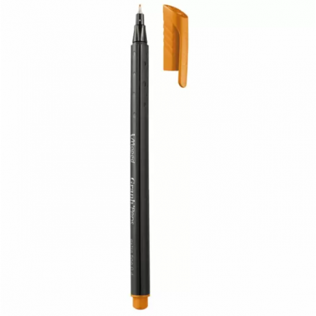 STYLO FEUTRE FINE GRAPH'PEPS JAUNE DUNE MAPED - 1