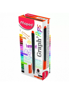 STYLO FEUTRE FINE GRAPH'PEPS MAPED ORANGE - 2