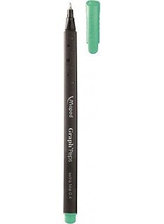 STYLO FEUTRE FINE GRAPH'PEPS VERT JADE MAPED - 1