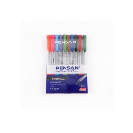 STYLOS TRIBALL PENSAN POCHETTE DE 10 - 1