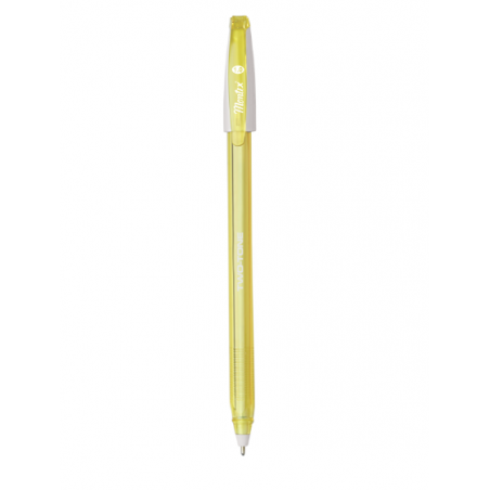 STYLO A BILLE TWO TONE 1.0 MONTEX JAUNE - 1