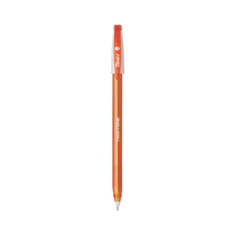 STYLO A BILLE TWO TONE 1.0 MONTEX ORANGE - 1