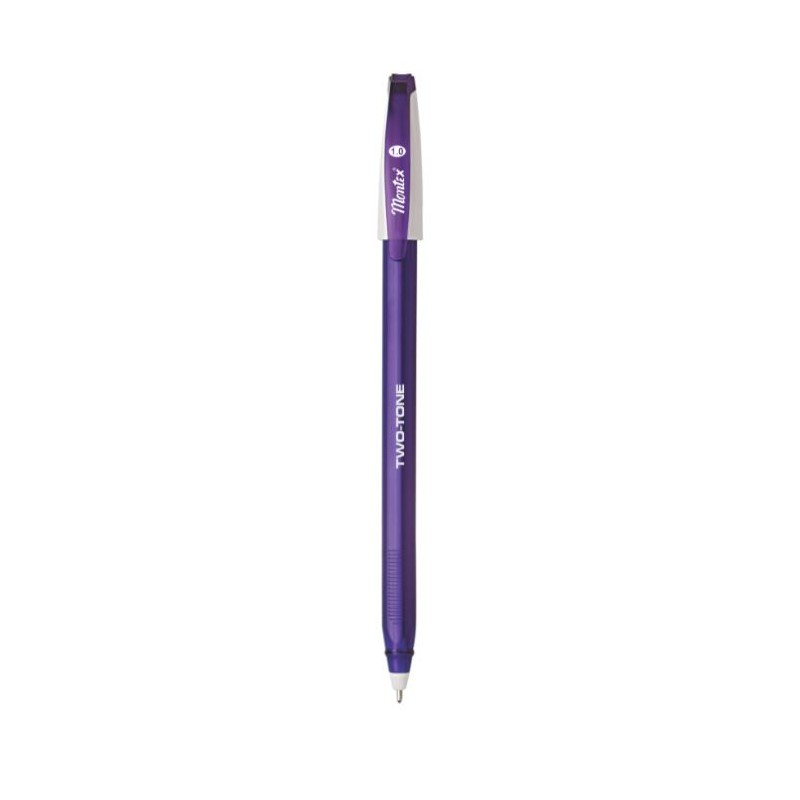 STYLO A BILLE TWO TONE 1.0 MONTEX VIOLET - 1