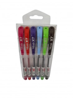 STYLOS X7 KRISH POCHETTE DE 6 - 1