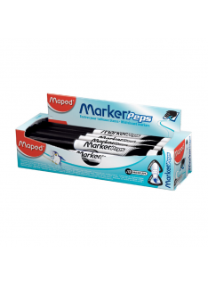 MARQUEUR ARDOISE MARKER'PEPS MAPED NOIR - 3