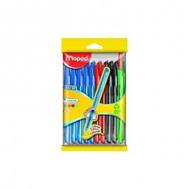 STYLO MAPED POCHETTE DE 18 - 1