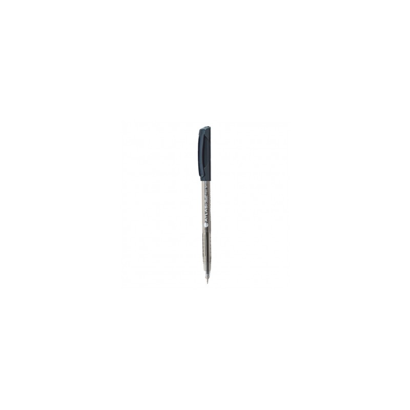 STYLO A BILLE 7MM ATLAS NOIR PAQUET DE 10 - 1