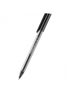 PAQUET DE 10 STYLOS A BILLE STAEDTLER NOIR - 1