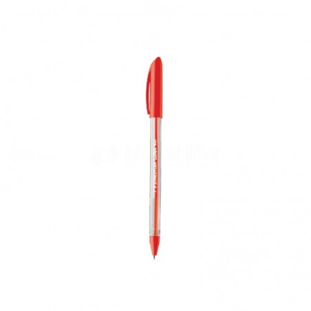 STYLO A BILLE LUNA STAEDTLER ROUGE PAQUET DE 10 - 1