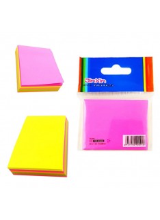 STICK NOTE 100PAGES (51*38MM) DE 5 COULEUR FLUO - 1