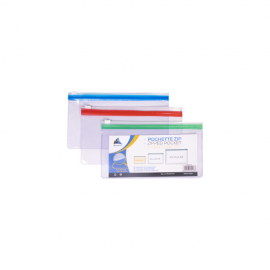 POCHETTE A ZIP A6 COLORPROTECT OFFICEPLAST - 1