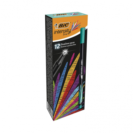 STYLO FEUTRE FINELINER INTENSITY BIC VERT - 1