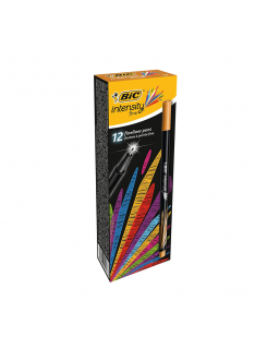 STYLO FEUTRE FINELINER INTENSITY BIC MARRON - 1