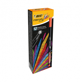 STYLO FEUTRE FINELINER INTENSITY BIC ORANGE - 1