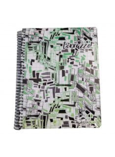 CAHIER SPIRAL 300 PAGES PETIT MODELE 70G FANTAISIE - 1