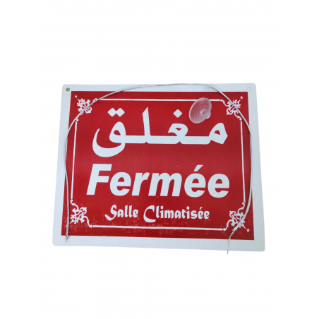 VENTOUSES OUVERT/FERMEE - EN ARABE/FRANCAIS - 1