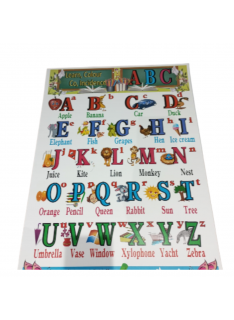 POSTER DE L'ALPHABET ANGLAIS POUR ENFANTS - 1