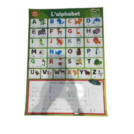 POSTER DE L'ALPHABET FRANCAIS POUR ENFANTS - 1