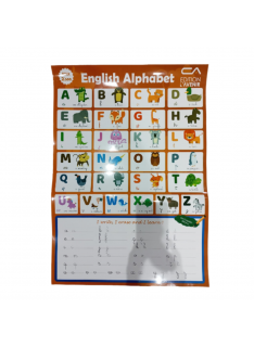 POSTER DE L'ALPHABET ANGLAIS POUR ENFANTS - 1