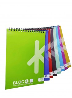 BLOC NOTE INTÉGRAL A5 100P 5/5 - KO - 1