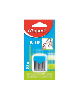 BOITE DE 10 MINES COMPAS 2MM MAPED - 1