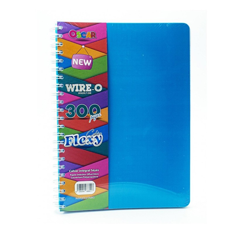CAHIER INTÉGRAL 300P GRAND MODELE 60G UNI OSCAR - 1