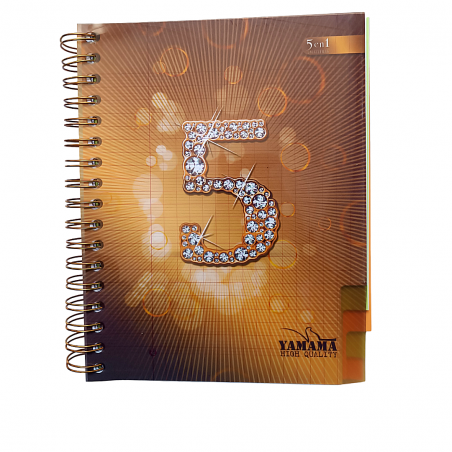 CAHIER INTÉGRAL 5 MATIÈRES 350P PM 70G YAMAMA - 1