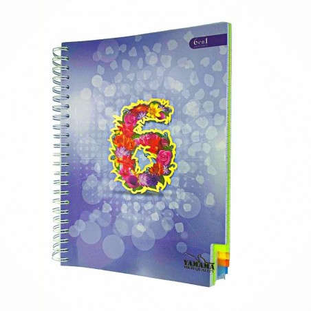 CAHIER INTÉGRAL 6 MATIÈRES GRAND MODELE 420P 70G YAMAMA - 1