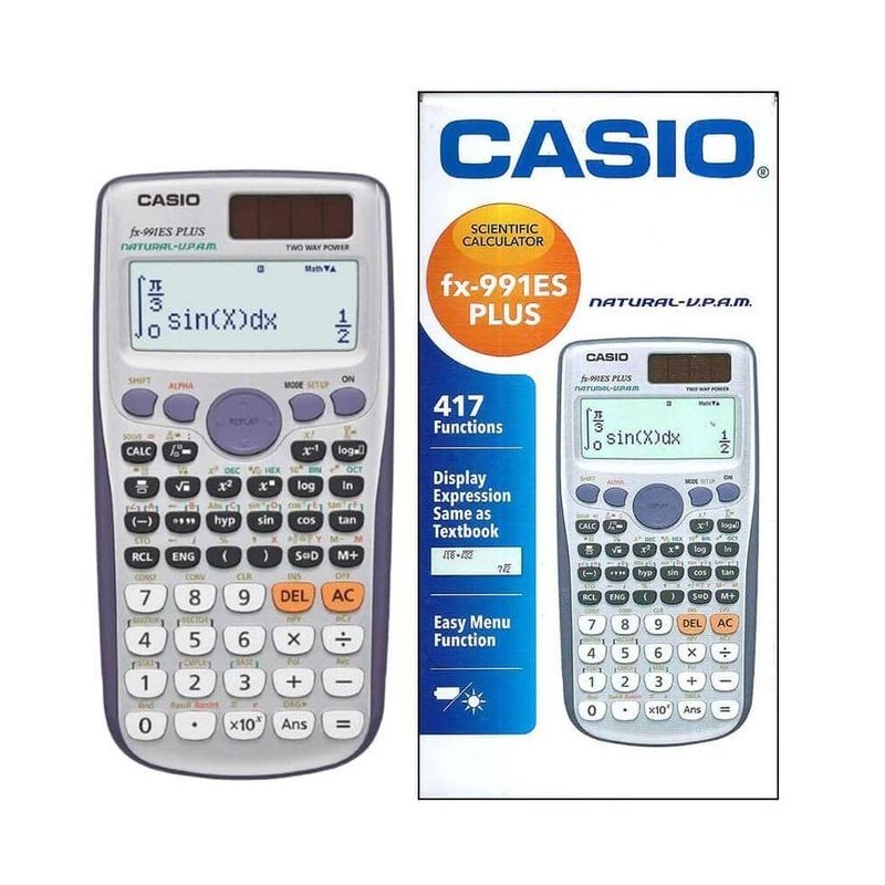 CALCULATRICE CASIO PLUS 417 FONCTIONS - 1