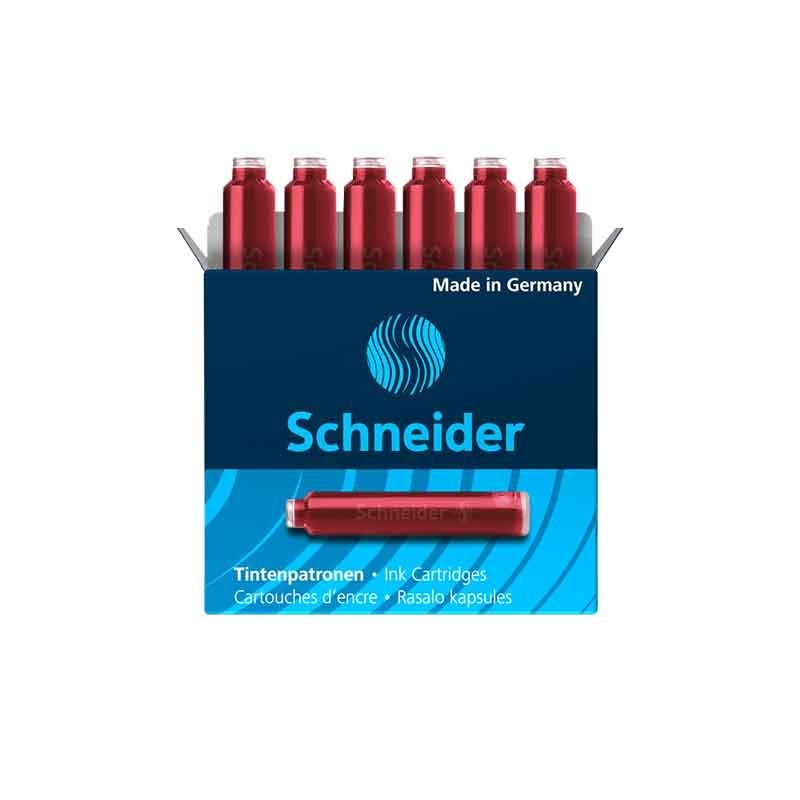 CARTOUCHE ENCRE ROUGE SHNEIDER TP/6 - 1