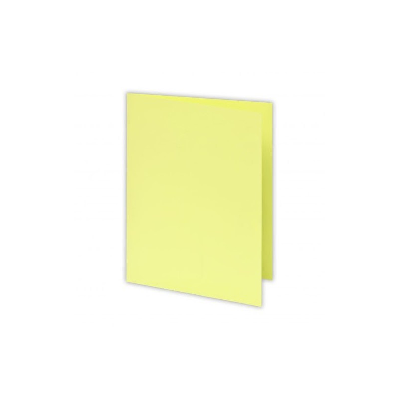 CHEMISE CARTONNEE 24*32CM JAUNE - 1