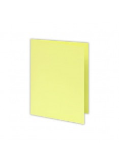 CHEMISE CARTONNEE 24*32CM JAUNE - 1