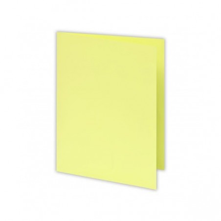 CHEMISE CARTONNEE 24*32CM JAUNE - 1