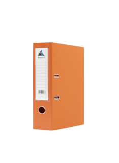 CLASSEUR A LEVIER OFFICEPLAST DOS 75MM - A4 - ORANGE - 1