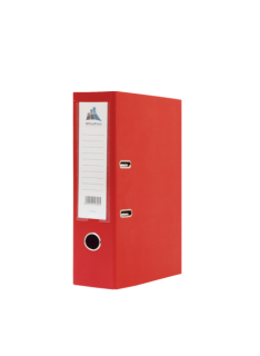CLASSEUR A LEVIER OFFICEPLAST DOS 75MM - A4 - ROUGE - 1