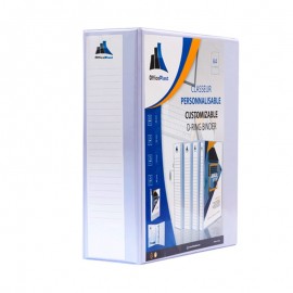 CLASSEUR PERSONALISABLE 75MM D50 OFFICE PLAST - 1