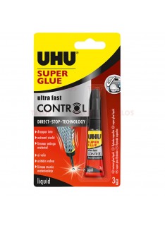 COLLE SUPER GLUE 3G UHU EN BLISTER - 1