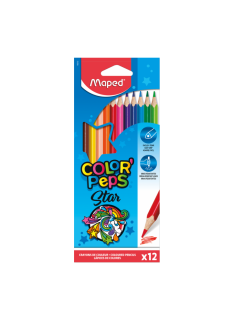 CRAYON COULEUR 12/18 COLOR'PEPS MAPED - 1